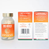 Sun Chlorella Sun Neuro: illustration nature et plasmalogènes marins pour le soutien cognitif.