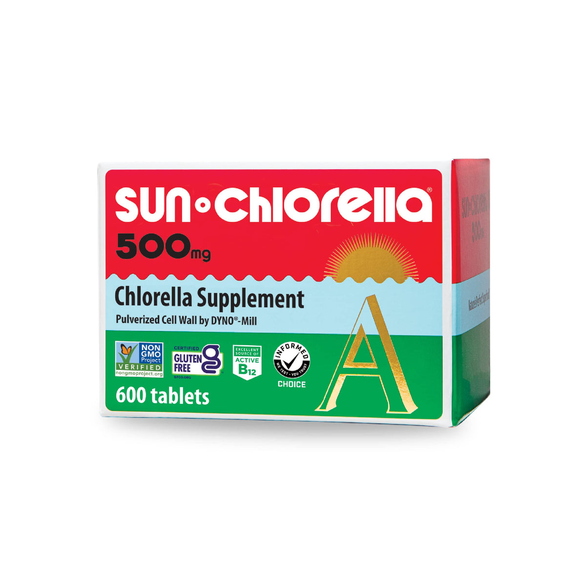 Sun Chlorella tablettes quotidiennes: énergie naturelle et vitalité au quotidien.