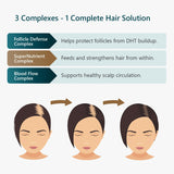 RejuvaTress – utilisation quotidienne pour cheveux sains et pleins de vie.