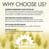 Sun Essential Oils pamplemousse 16oz parfait pour melanges saisonniers et diffuseur