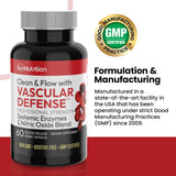 SunNutrition Nattokinase 2000 FU — dosage quotidien clair grâce aux capsules faciles à avaler.