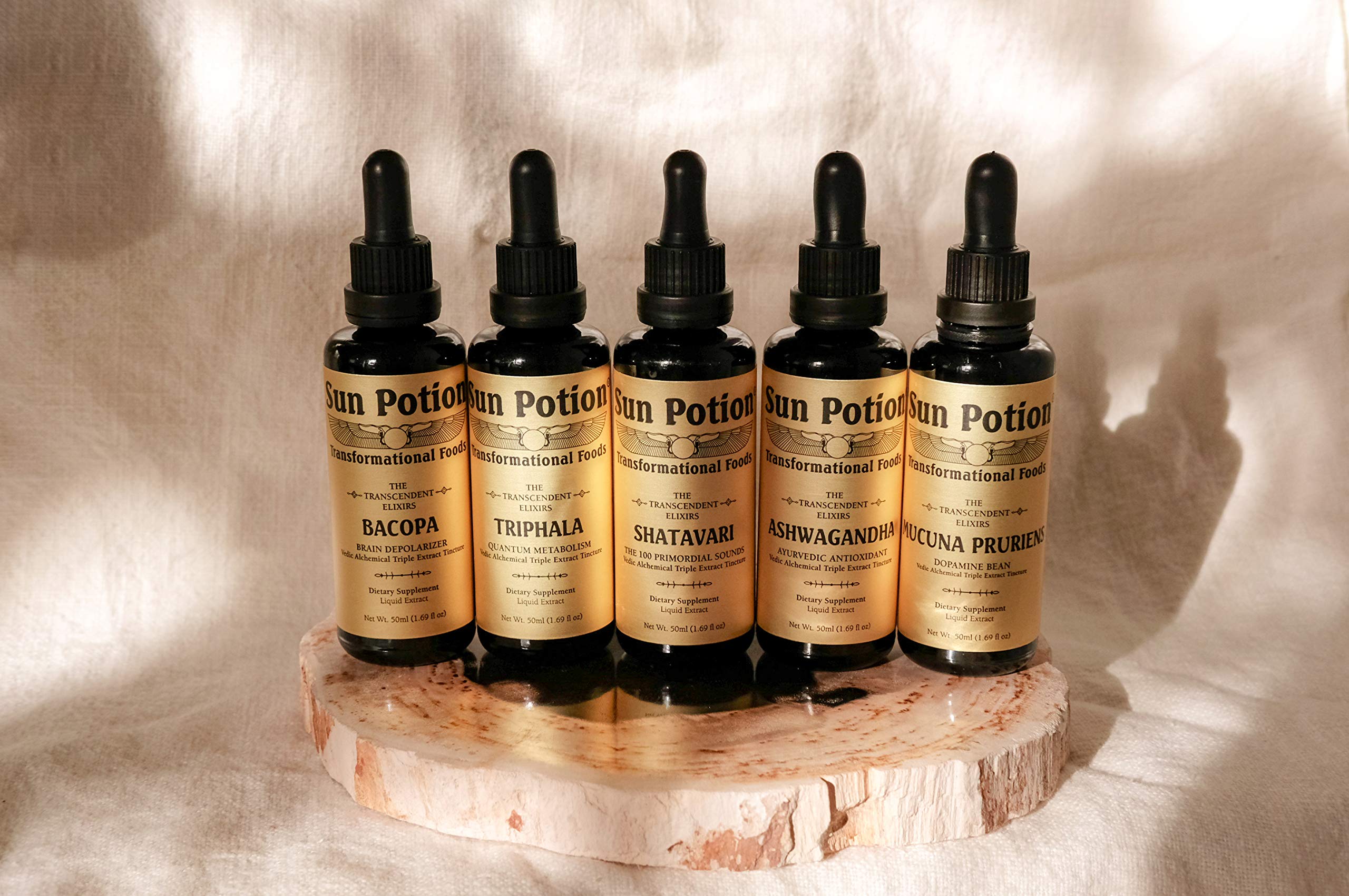 Sun Potion Bacopa Transcendent Elixir, préparation fluide pour l'humeur et la concentration