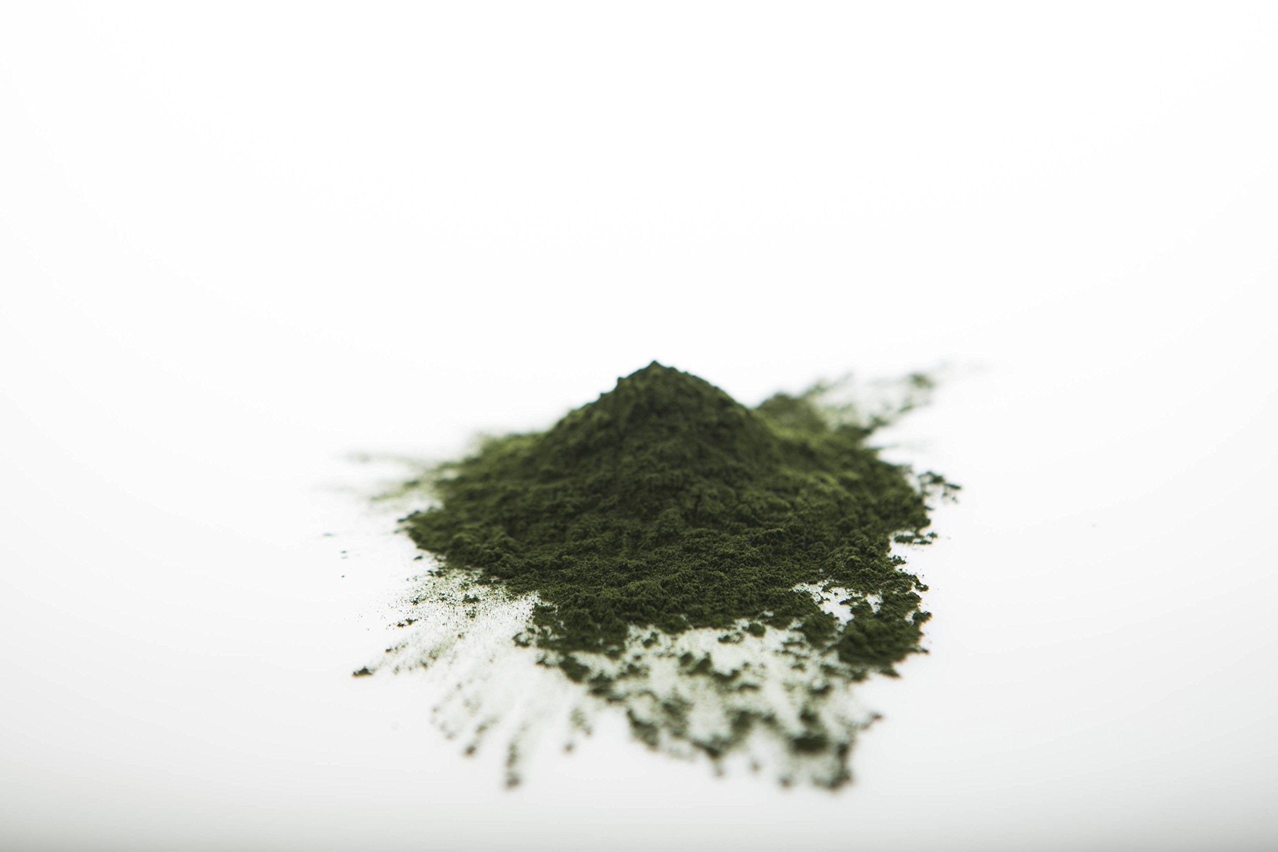 Sun Potion chlorella poudre 111g étiquette claire et origine Taiwan.