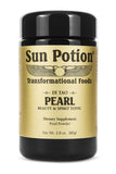 Sun Potion poudre perle grain fin, texture idéale pour soins maison.