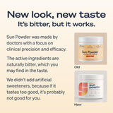 Sun Powder étiquette niacinamide 1000 mg, dosage clinique