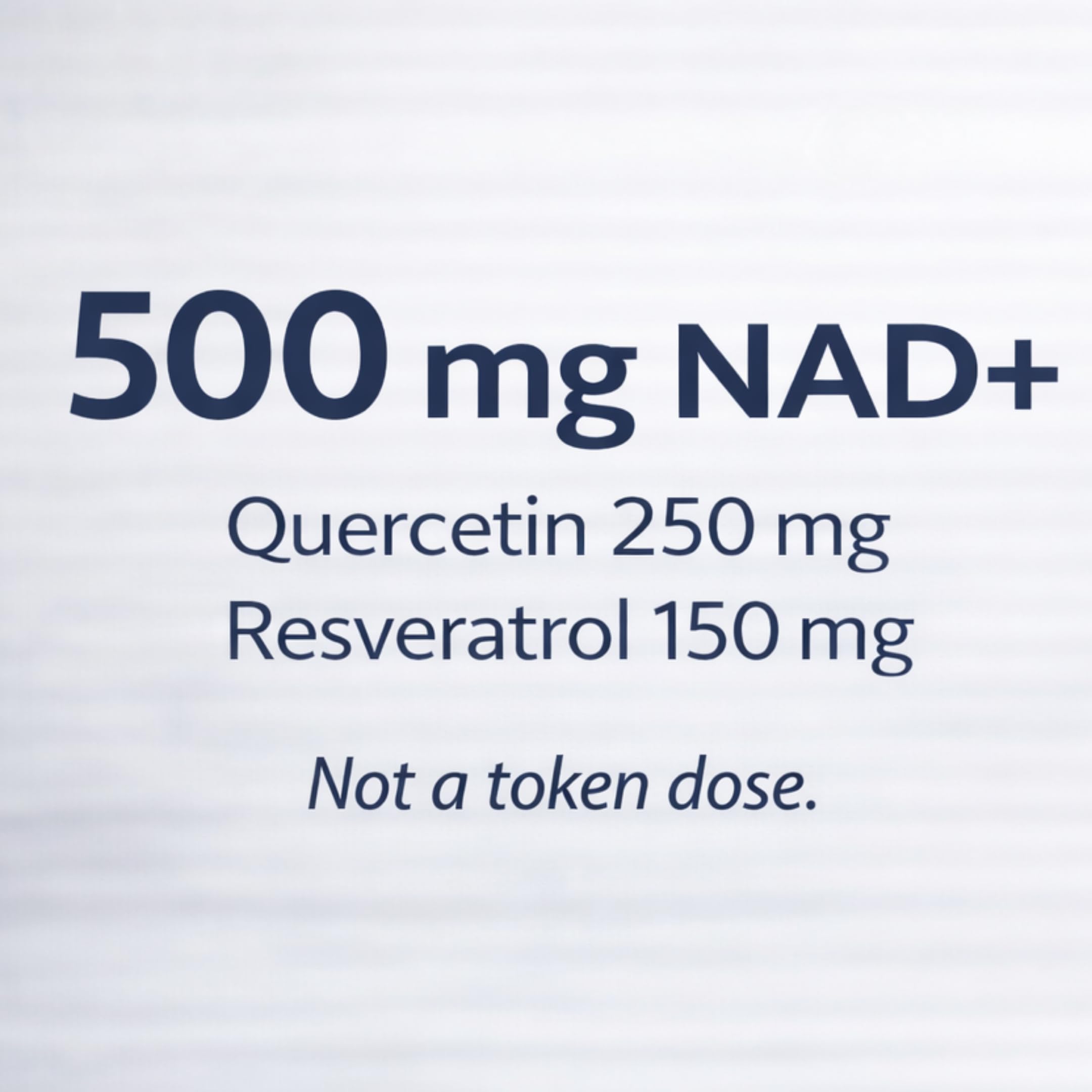Sun Vitals NAD+ Elite Trio 500 mg – capsules faciles à avaler dans la routine.