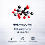 Sun Vitals NAD+ Elite Trio 500 mg – ingrédients clés et synergie expliqués.