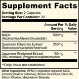 Sun Vitals NAD+ Elite Trio 500 mg – usage quotidien simple pour un équilibre énergétique.