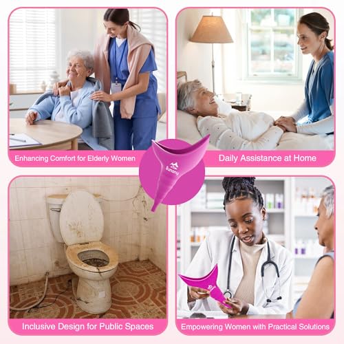 Sunany urinal féminin silicone détails confort pour une transition en douceur.