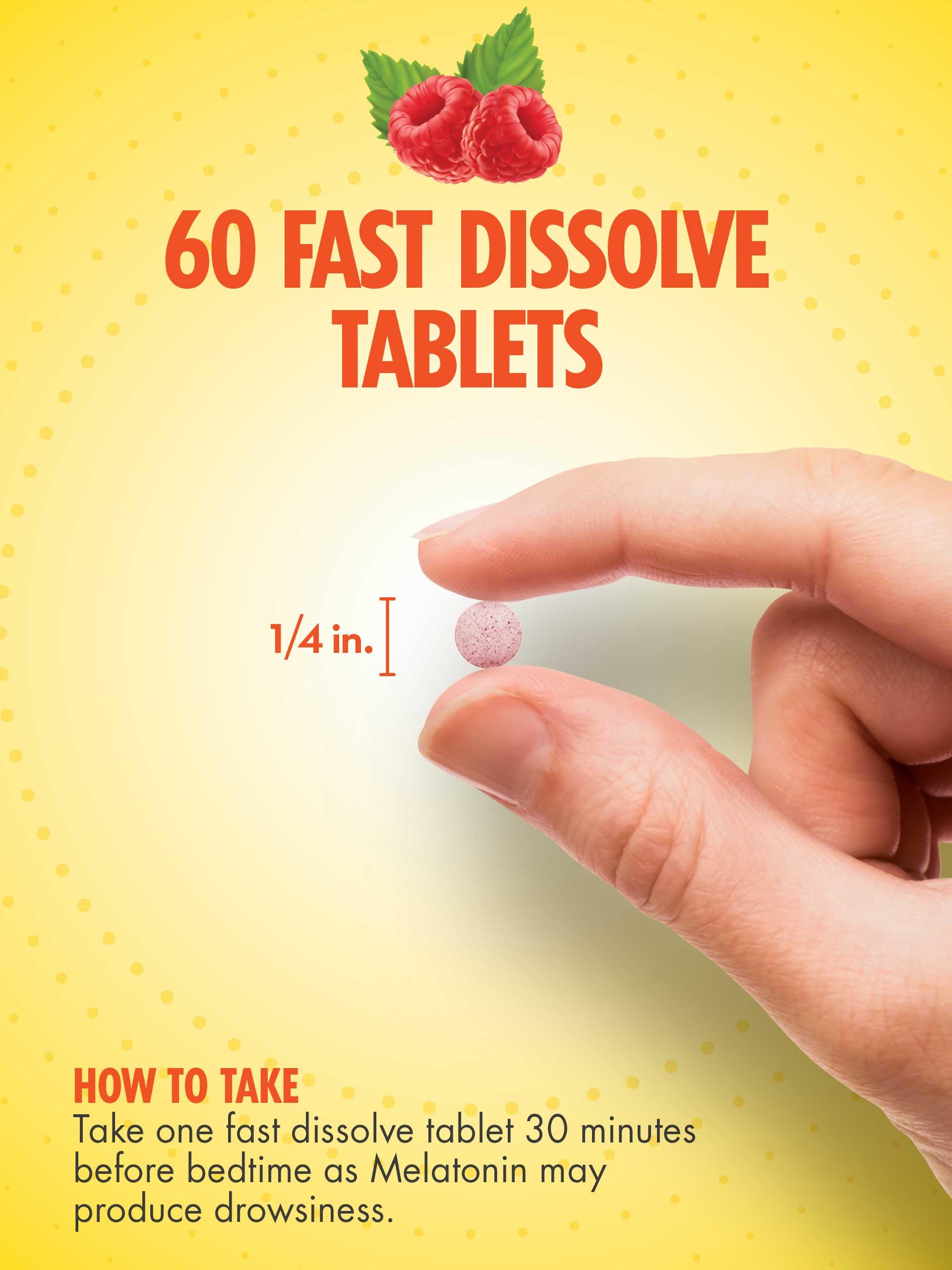 Tablettes sans gluten, sans levure et sans lactose, adaptées à divers régimes avec Sundance Mélatonine.
