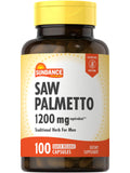 Sundance Saw Palmetto 1200mg — bouteille pratique pour consommation quotidienne