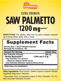 Capsules Sundance Saw Palmetto à libération rapide, faciles à avaler au quotidien