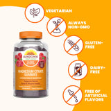 Emballage Sundown magnésium citrate framboise, solution pratique et facile