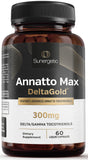 Sunergetic annatto-tocotrienols bouteille, soutien antioxydant et énergie quotidienne.