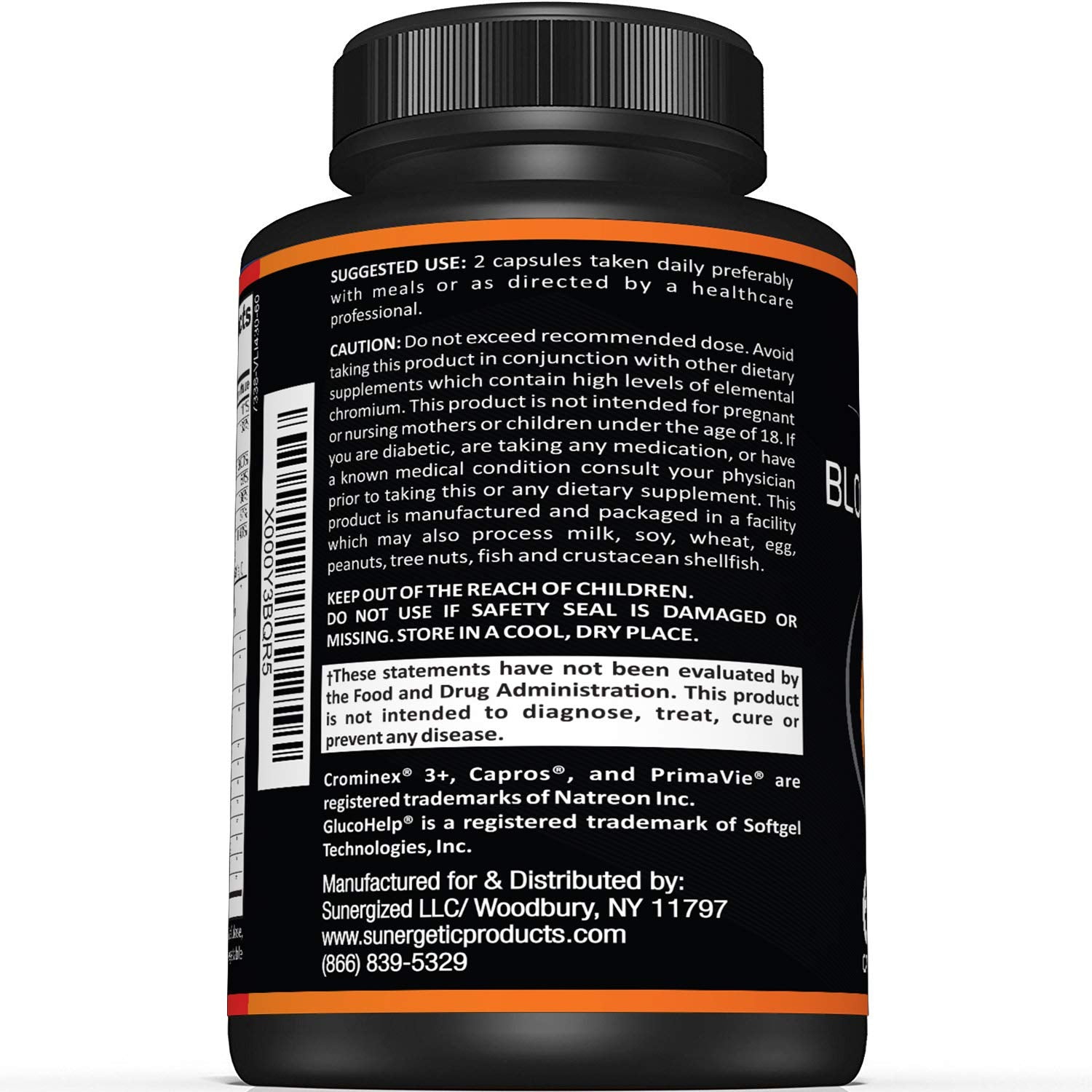 Sunergetic composition-vitamines: vue des composants clés