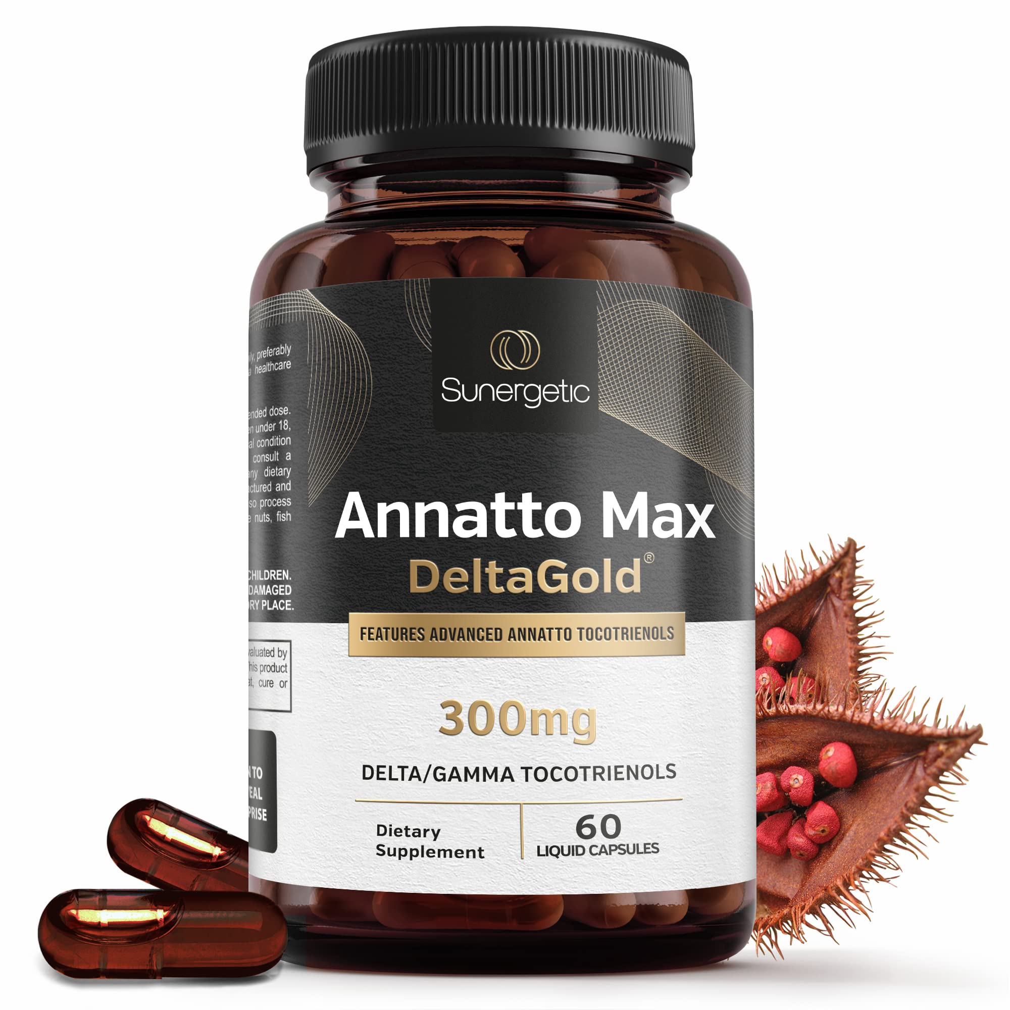 Ingrédients Sunergetic tocotrienols 90/10 sans tocophérols haute pureté.