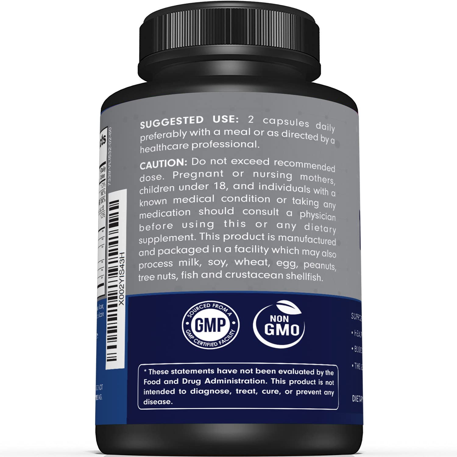 Sunergetic Premium Soutien Nerveux - ingrédients clés ALA, ALC et Benfotiamine pour le soutien nerveux.