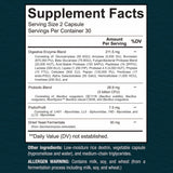 Sunergetic Probiotique - Capsules quotidiennes pour une digestion équilibrée.