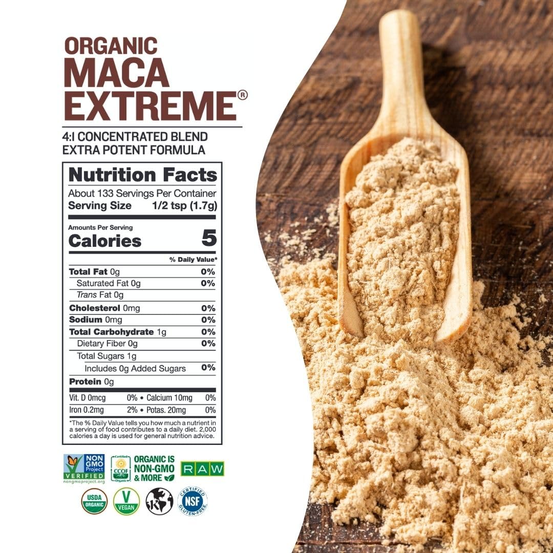 Sunfood Maca Extreme préparation boisson pour café ou thé