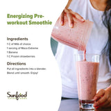 Sunfood Maca Extreme smoothie vert nutritif avec maca biologique