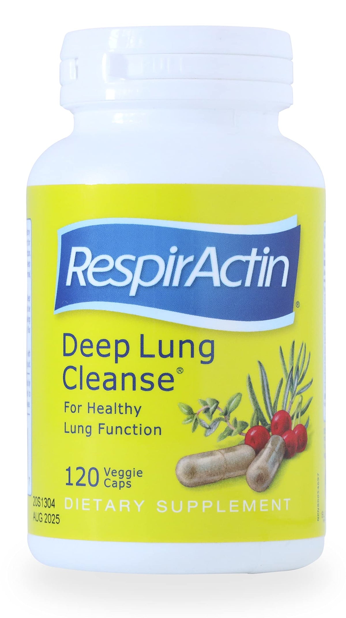 SUNFORCE HEALTH & ORGANICS Deep Lung Cleanse emballage - présentation du produit