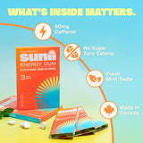 Utilisation nomade Sunii Energy Gum énergie en déplacement.