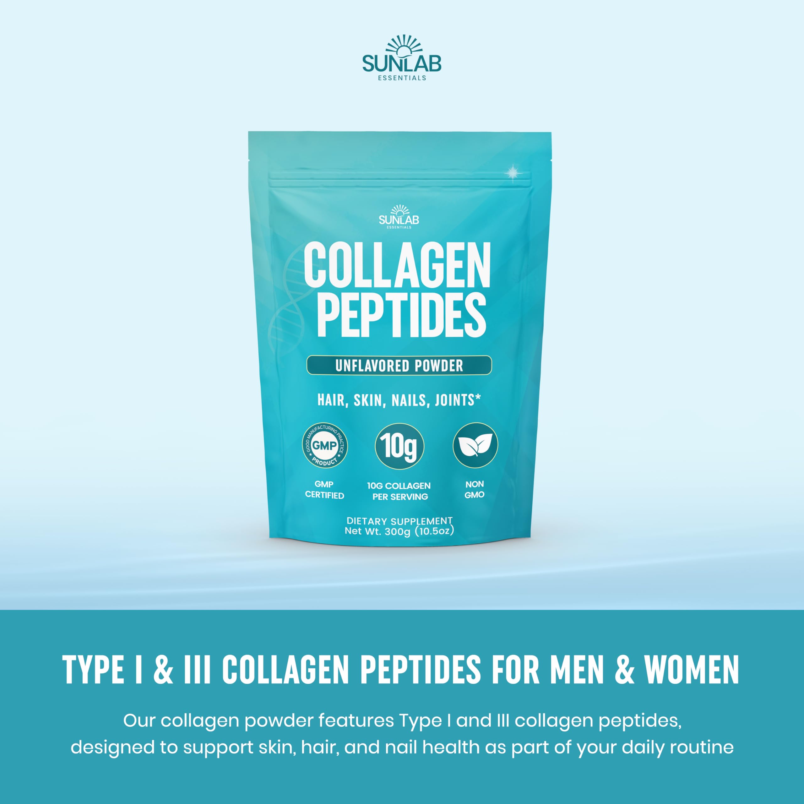 Cuillère-dose SunLab Essentials, portion de 10 g pour votre routine.