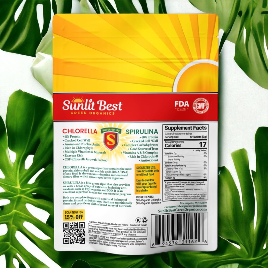 Sunlit Best Green Organics met en avant une formulation 50/50 équilibrée pour le bien-être.