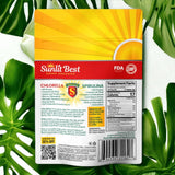 Sunlit Best Green Organics met en avant une formulation 50/50 équilibrée pour le bien-être.