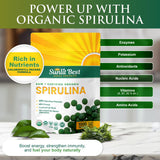 Sunlit Best Spiruline: emballage extérieur clair facilitant la sélection et le rangement quotidien.
