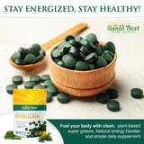 Sunlit Best Spiruline: label sans OGM pour une option naturelle.