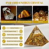 Pyramide Sunnlejw Orgonite Énergie Positive, purification symbolique de l’environnement.