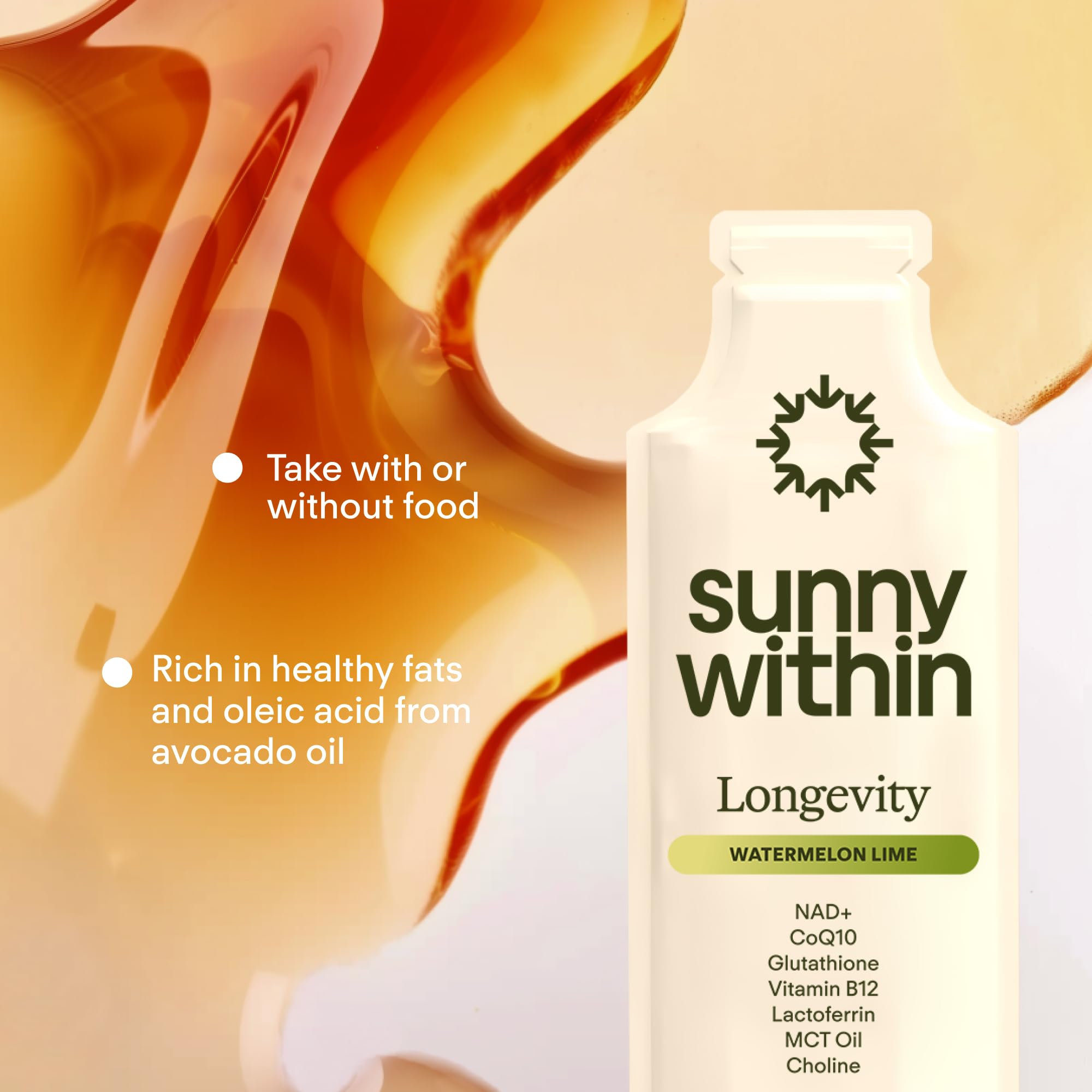 Sunny Within Longevity — Gobelet-boisson : boisson prête à consommer pour la journée