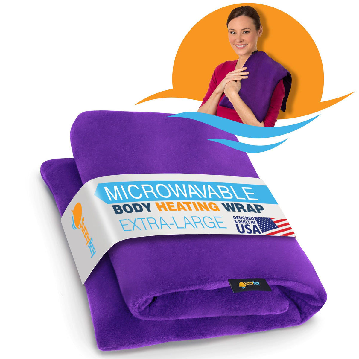 SunnyBay Coussind Chauffant Extra Large – vue générale, confort immédiat pour les tensions.