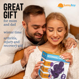 SunnyBay gants taille standard sans XL montrant ajustement universel.