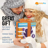 SunnyBay gants thérapie main froid utilisables comme glace thérapeutique.