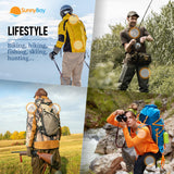 SunnyBay utilisation en extérieur pour rester au chaud en hiver