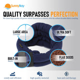 SunnyBay remplissage graines de lin: légère pression pour maintien confortable