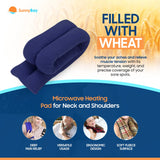 SunnyBay remplissage-grains-de-blé: poids apaisant et compression légère pour plus de confort.