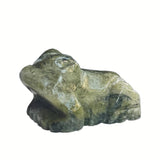 Sunshcat grenouille cristal taillée à la main, porte-bonheur pour bureau ou étagère.