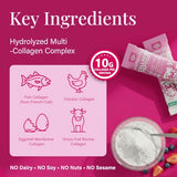 Sunshine & Rain collagene-francais-absorption, meilleure assimilation pour peau lisse.
