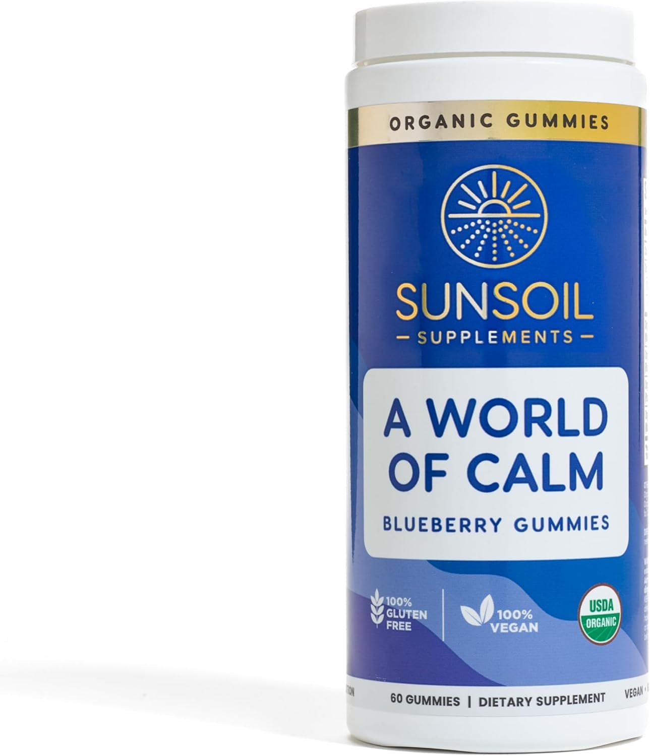 Sunsoil Gommes Calme Monde: texture moelleuse et sans glucose pour un plaisir sain.