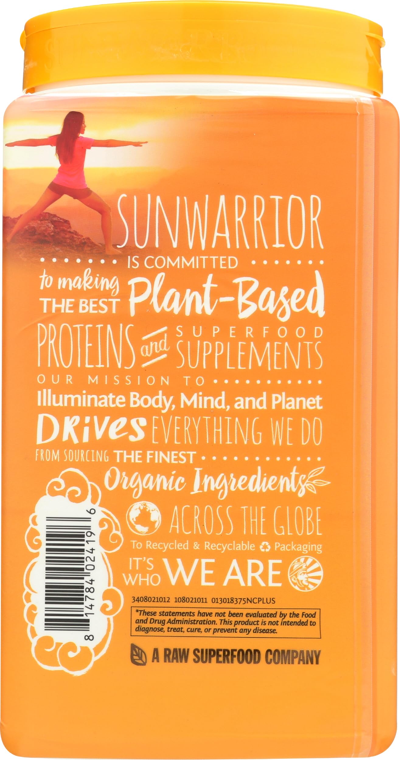 Sunwarrior Classic Plus, sans soja, source protéique végétale fiable