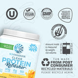 Sunwarrior Clear Protein – mélange gobelet eau, hydratation simple après lEffort.