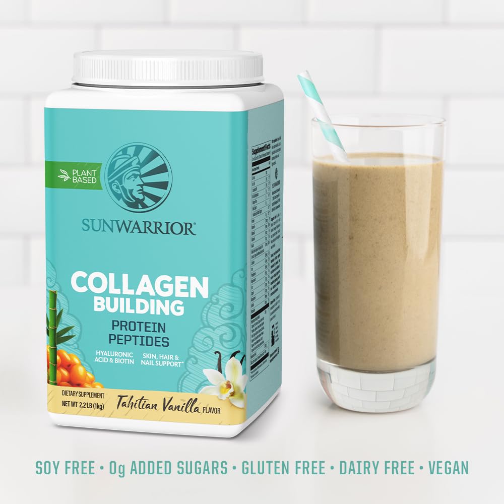 Sunwarrior Collagen Builders biotine et silice issus du bambou