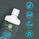 Sunwarrior Gouttes Fulvic – goutte-à-goutte dans une boisson sportive