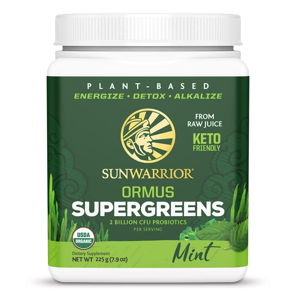 Sunwarrior Greens dans une bouteille, énergie naturelle et nutrition quotidienne