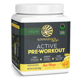 Sunwarrior Active pre-entrainement poudre energie pour booster l'entrainement