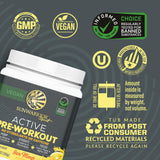 Sunwarrior pré-entraînement Yuzu Mango verre d’eau frais prêt à boire