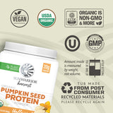 Sunwarrior Protéine de Graines de Citrouille – préparation facile dans un smoothie